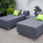 outdoor 2 seater lounger